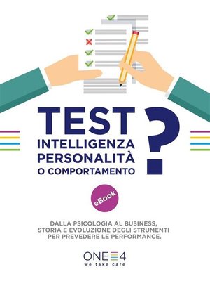 cover image of Test--intelligenza, personalità o comportamento?
